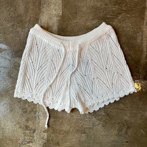 Crochet Cover Up Shorts